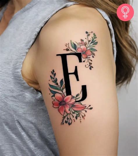 8 Captivating Letter E Tattoos With Meanings